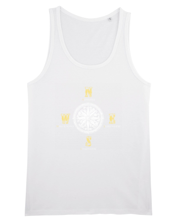 BUSOLA -  COMPASS - NOWHERE EVERYWHERE SOMEWHERE WHO KNOWS 3 White