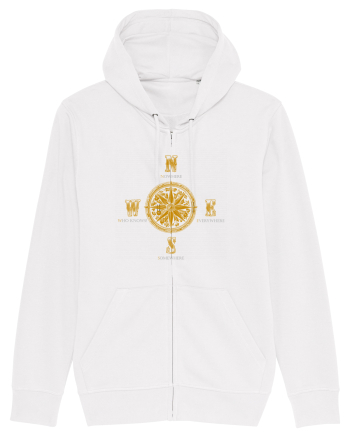 BUSOLA -  COMPASS - NOWHERE EVERYWHERE SOMEWHERE WHO KNOWS 4 White