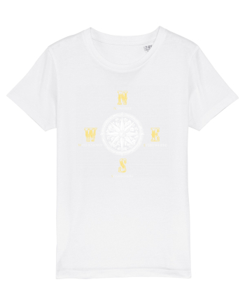 BUSOLA -  COMPASS - NOWHERE EVERYWHERE SOMEWHERE WHO KNOWS 5 White