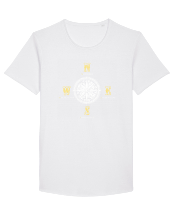 BUSOLA -  COMPASS - NOWHERE EVERYWHERE SOMEWHERE WHO KNOWS 5 White