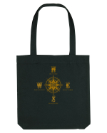 BUSOLA -  COMPASS - NOWHERE EVERYWHERE SOMEWHERE WHO KNOWS 6 Sacoșă textilă