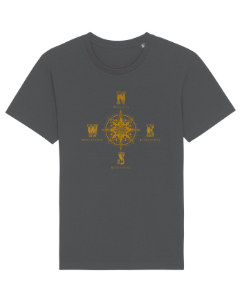 BUSOLA -  COMPASS - NOWHERE EVERYWHERE SOMEWHERE WHO KNOWS 6 Anthracite