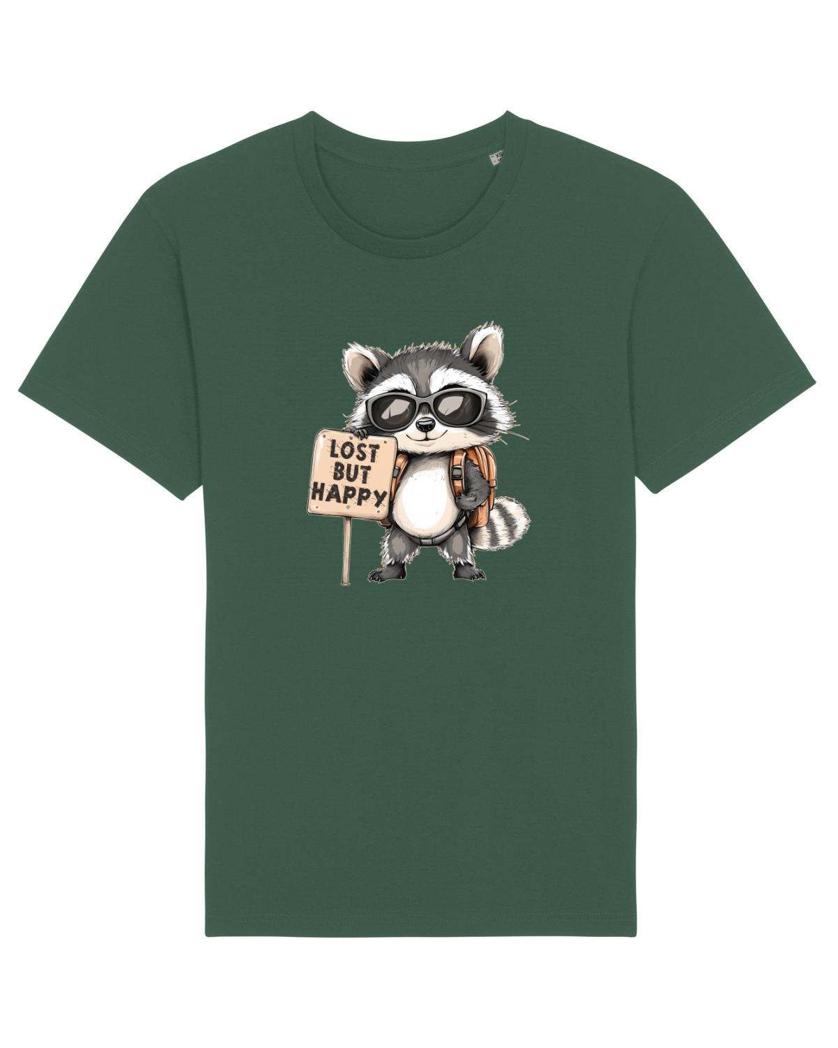 Tricou mânecă scurtă Unisex Rocker Bottle Green