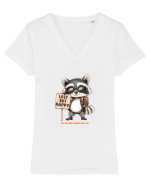 NOT ALL WHO WANDER ARE LOST - NU TOTI CARE RATACESC SUNT PIERDUTI 2 Tricou mânecă scurtă guler V Damă Evoker
