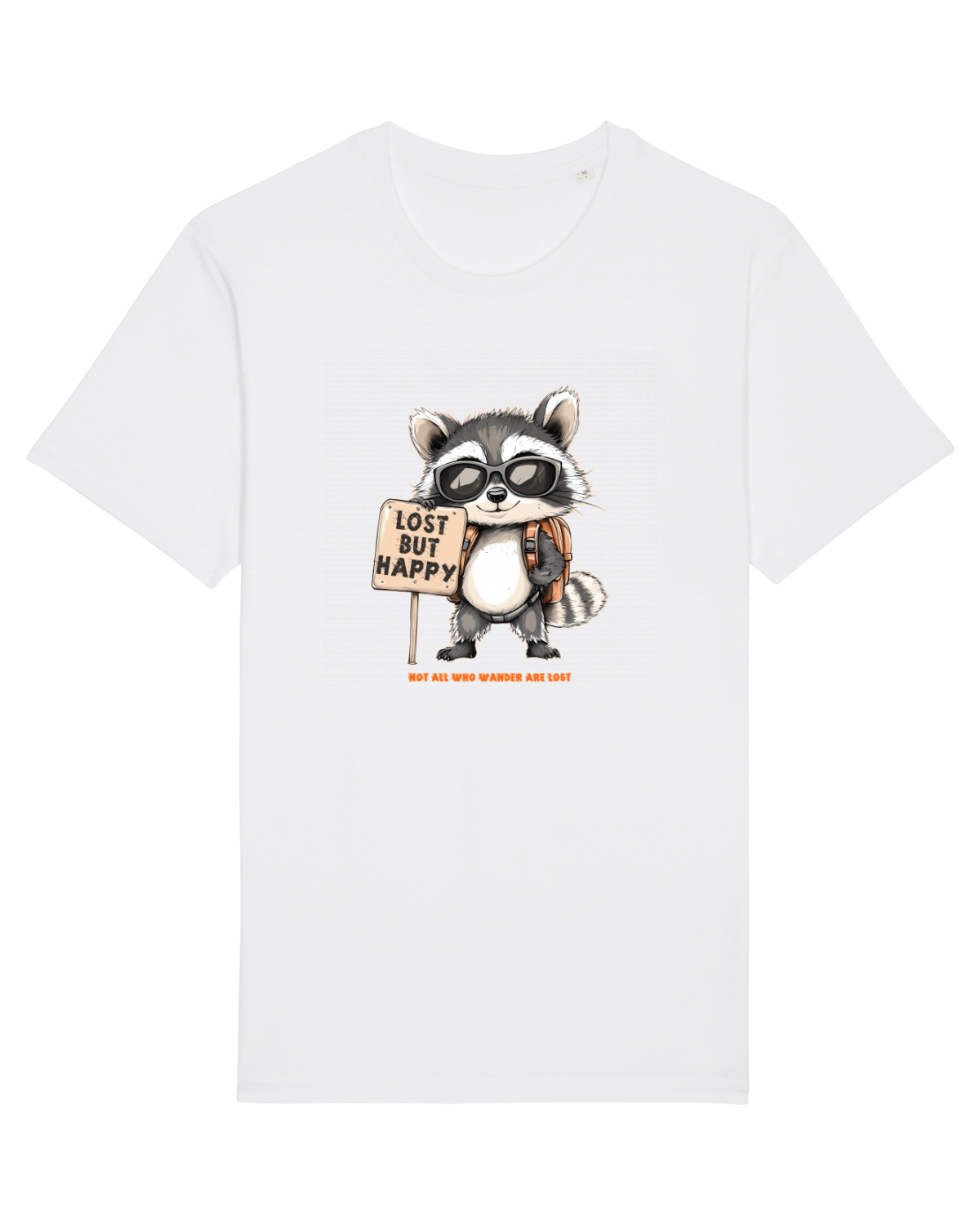 Tricou mânecă scurtă Unisex Rocker White
