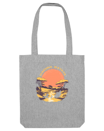HAKUNA MATATA - NO WORRIES - FARA GRIJI 2 Heather Grey
