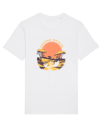 HAKUNA MATATA - NO WORRIES - FARA GRIJI 2 White