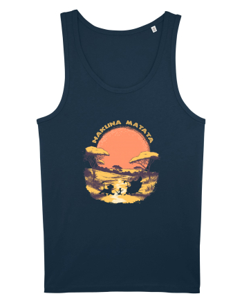 HAKUNA MATATA - NO WORRIES - FARA GRIJI 2 Navy