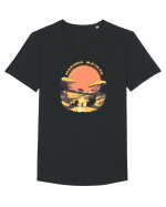 HAKUNA MATATA - NO WORRIES - FARA GRIJI 2 Tricou mânecă scurtă guler larg Bărbat Skater