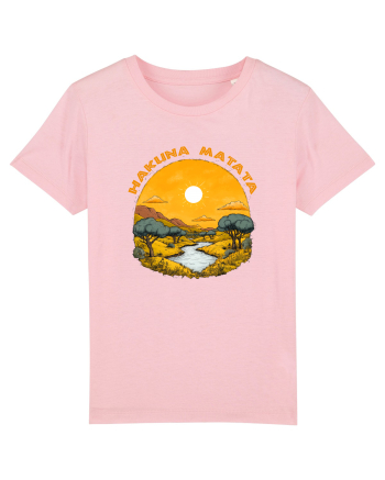 HAKUNA MATATA - NO WORRIES - FARA GRIJI 3 Cotton Pink