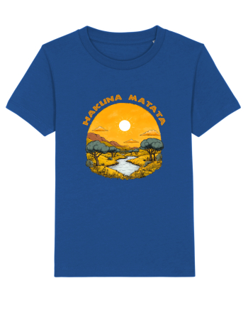 HAKUNA MATATA - NO WORRIES - FARA GRIJI 3 Majorelle Blue