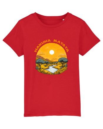 HAKUNA MATATA - NO WORRIES - FARA GRIJI 3 Red