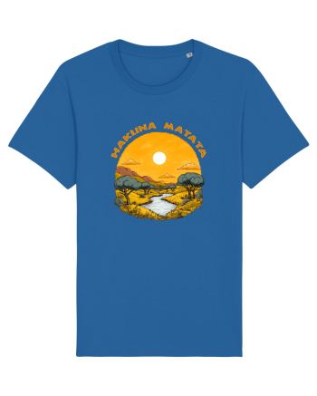 HAKUNA MATATA - NO WORRIES - FARA GRIJI 3 Royal Blue