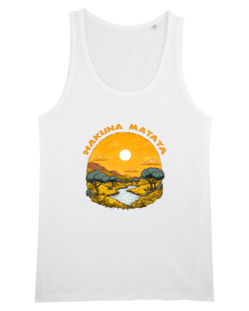 HAKUNA MATATA - NO WORRIES - FARA GRIJI 3 White