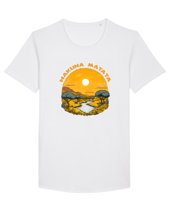 HAKUNA MATATA - NO WORRIES - FARA GRIJI 3 White