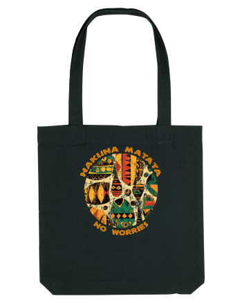 HAKUNA MATATA - NO WORRIES - FARA GRIJI 4 Black