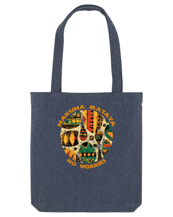 HAKUNA MATATA - NO WORRIES - FARA GRIJI 4 Midnight Blue