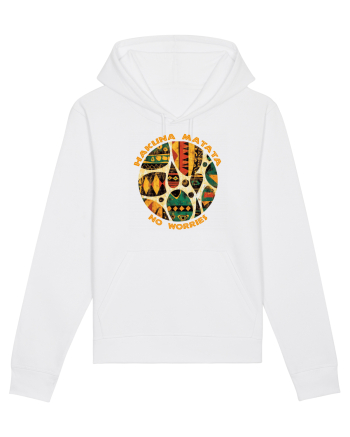 HAKUNA MATATA - NO WORRIES - FARA GRIJI 4 White