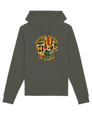 HAKUNA MATATA - NO WORRIES - FARA GRIJI 4 Khaki