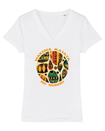 HAKUNA MATATA - NO WORRIES - FARA GRIJI 4 White