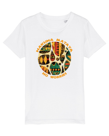 HAKUNA MATATA - NO WORRIES - FARA GRIJI 4 White