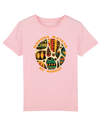 HAKUNA MATATA - NO WORRIES - FARA GRIJI 4 Cotton Pink