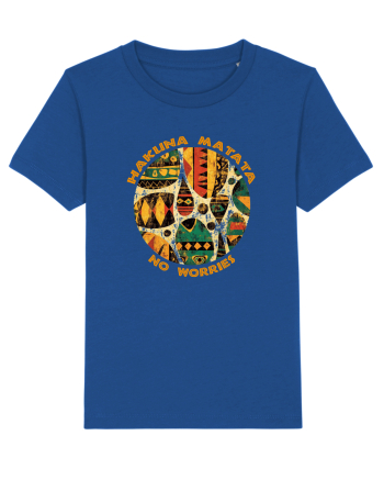 HAKUNA MATATA - NO WORRIES - FARA GRIJI 4 Majorelle Blue
