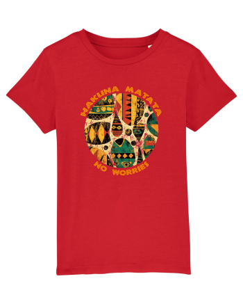 HAKUNA MATATA - NO WORRIES - FARA GRIJI 4 Red