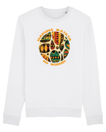 HAKUNA MATATA - NO WORRIES - FARA GRIJI 4 White
