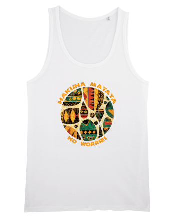 HAKUNA MATATA - NO WORRIES - FARA GRIJI 4 White