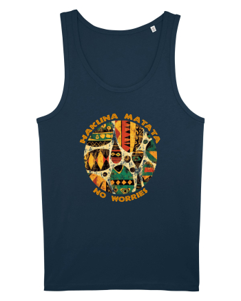 HAKUNA MATATA - NO WORRIES - FARA GRIJI 4 Navy