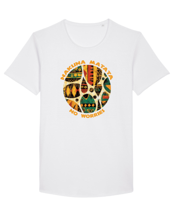 HAKUNA MATATA - NO WORRIES - FARA GRIJI 4 White
