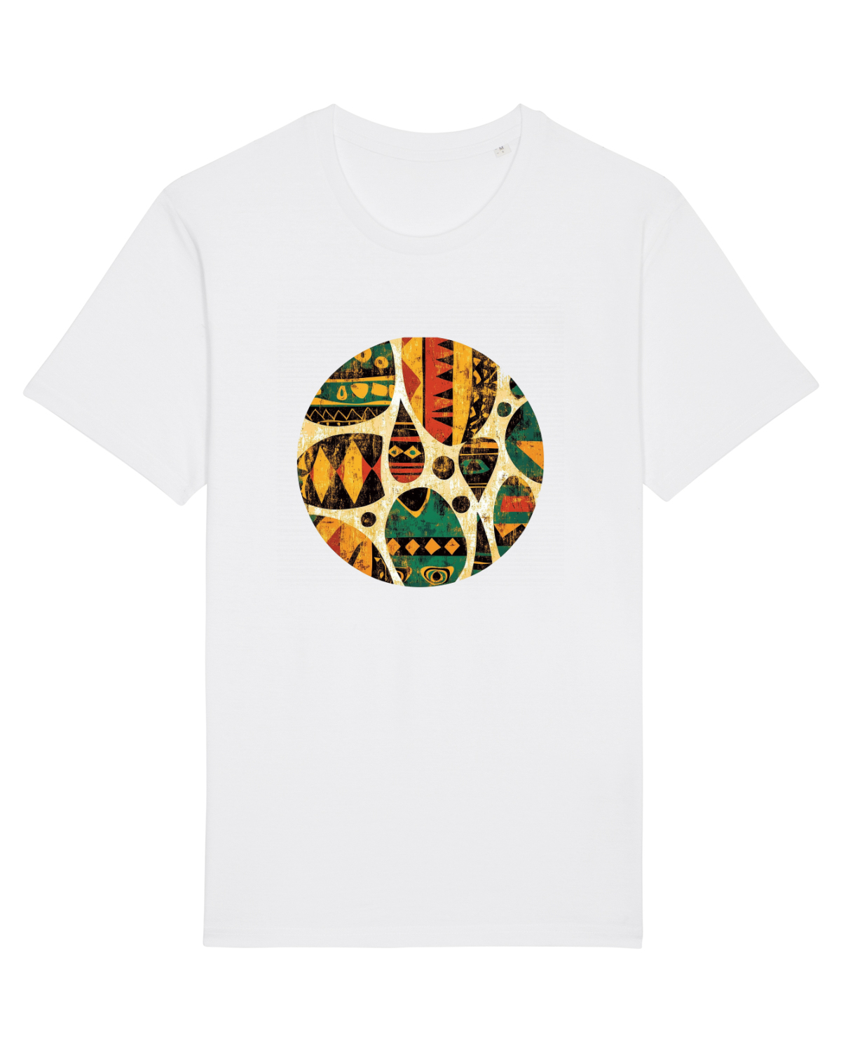 Tricou mânecă scurtă Unisex Rocker White