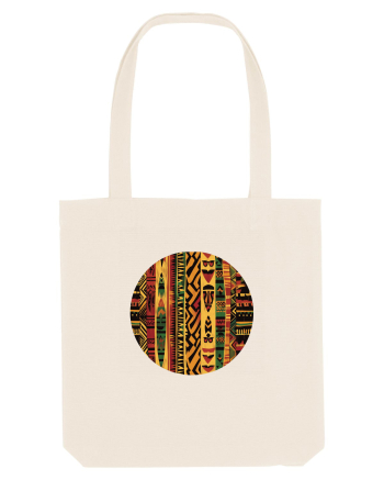GEOMETRIC FLORAL - TRADITIONAL AFRICAN  2 Natural