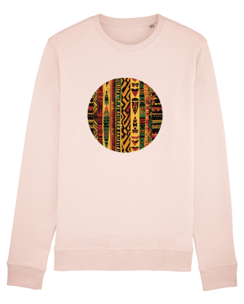 GEOMETRIC FLORAL - TRADITIONAL AFRICAN  2 Candy Pink