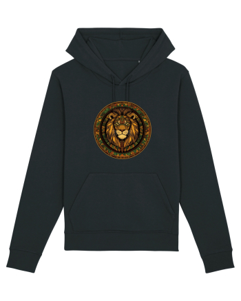 LEU GEOMETRIC FLORAL NATURA - TRADITIONAL AFRICAN Black