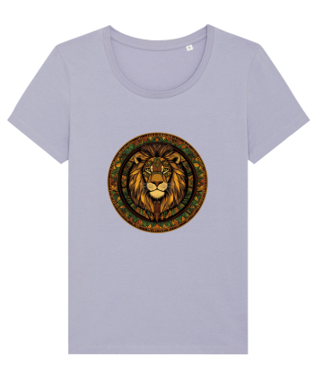 LEU GEOMETRIC FLORAL NATURA - TRADITIONAL AFRICAN Lavender