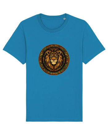 LEU GEOMETRIC FLORAL NATURA - TRADITIONAL AFRICAN Azur