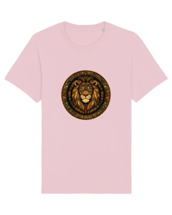 LEU GEOMETRIC FLORAL NATURA - TRADITIONAL AFRICAN Cotton Pink