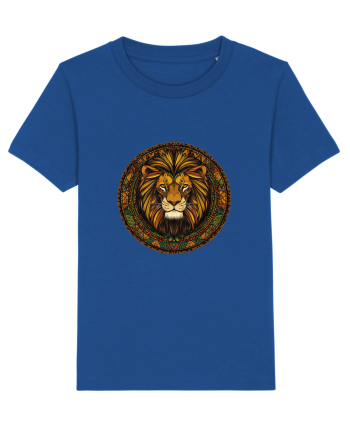 LEU GEOMETRIC FLORAL NATURA - TRADITIONAL AFRICAN 2 Majorelle Blue