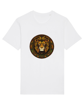 LEU GEOMETRIC FLORAL NATURA - TRADITIONAL AFRICAN 2 White