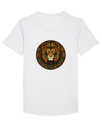 LEU GEOMETRIC FLORAL NATURA - TRADITIONAL AFRICAN 2 White