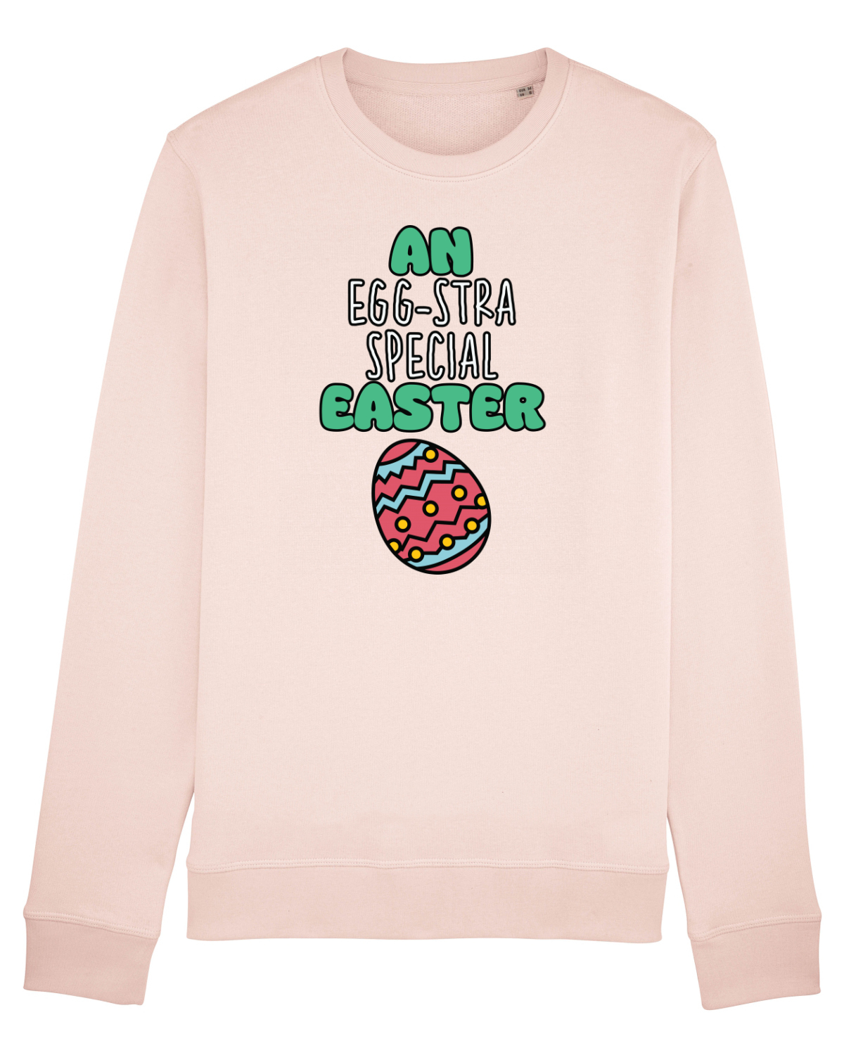 Bluză mânecă lungă Unisex Rise Candy Pink
