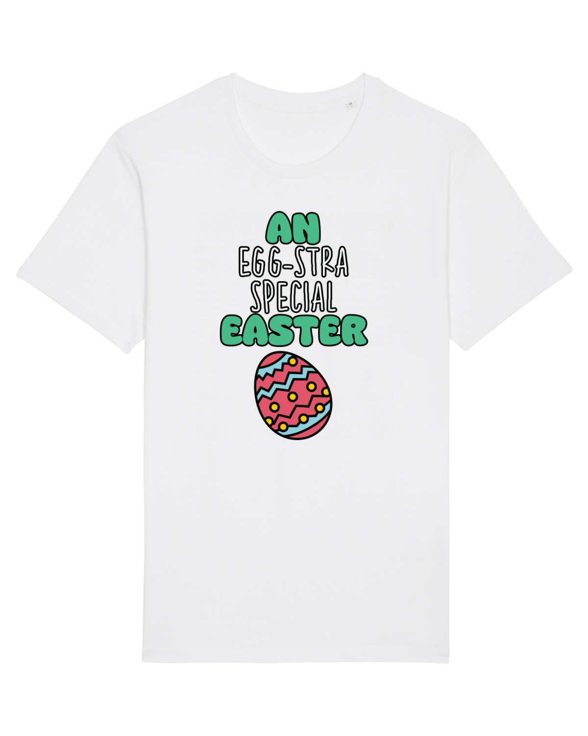 Tricou mânecă scurtă Unisex Rocker White