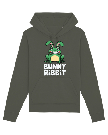 Bunny Ribbit Rabbit | Funny Frog Khaki