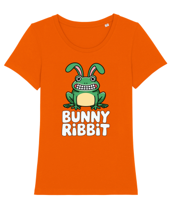 Bunny Ribbit Rabbit | Funny Frog Bright Orange