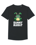 Bunny Ribbit Rabbit | Funny Frog Tricou mânecă scurtă guler larg Bărbat Skater