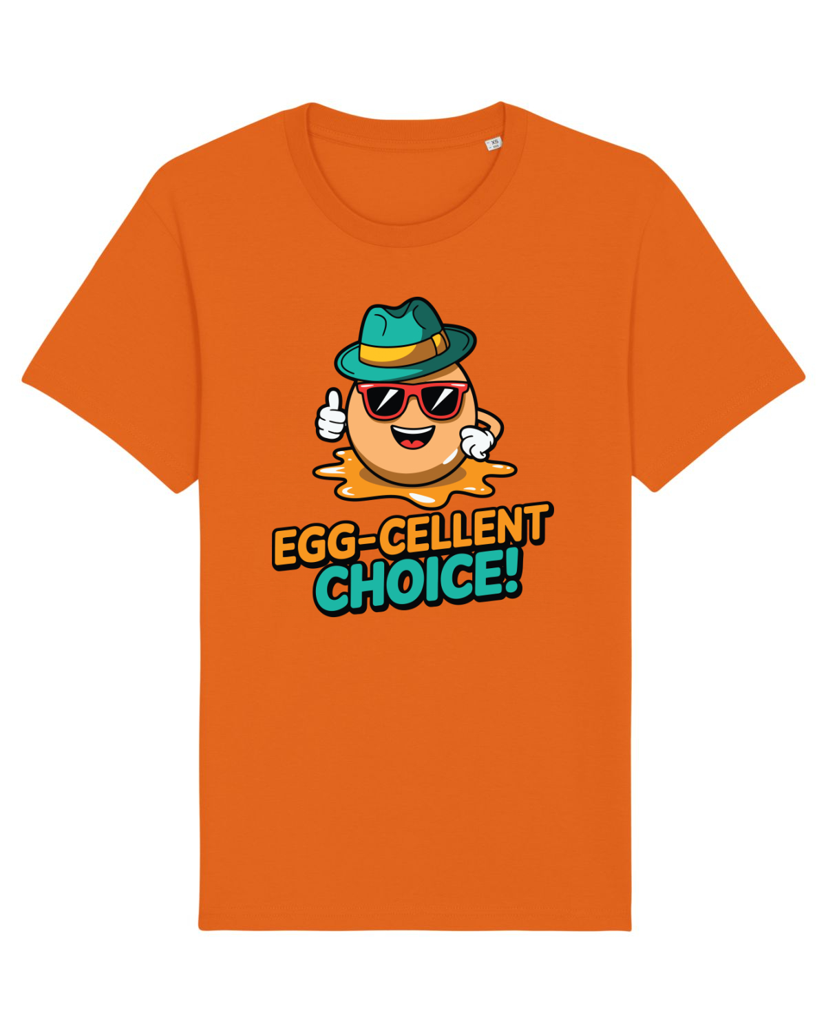 Tricou mânecă scurtă Unisex Rocker Bright Orange