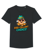 Egg-Cellent Choice! Tricou mânecă scurtă guler larg Bărbat Skater