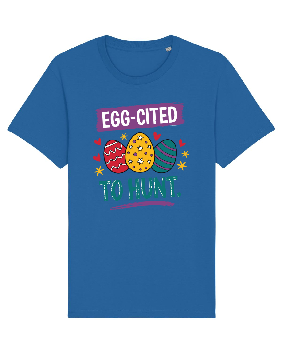 Tricou mânecă scurtă Unisex Rocker Royal Blue